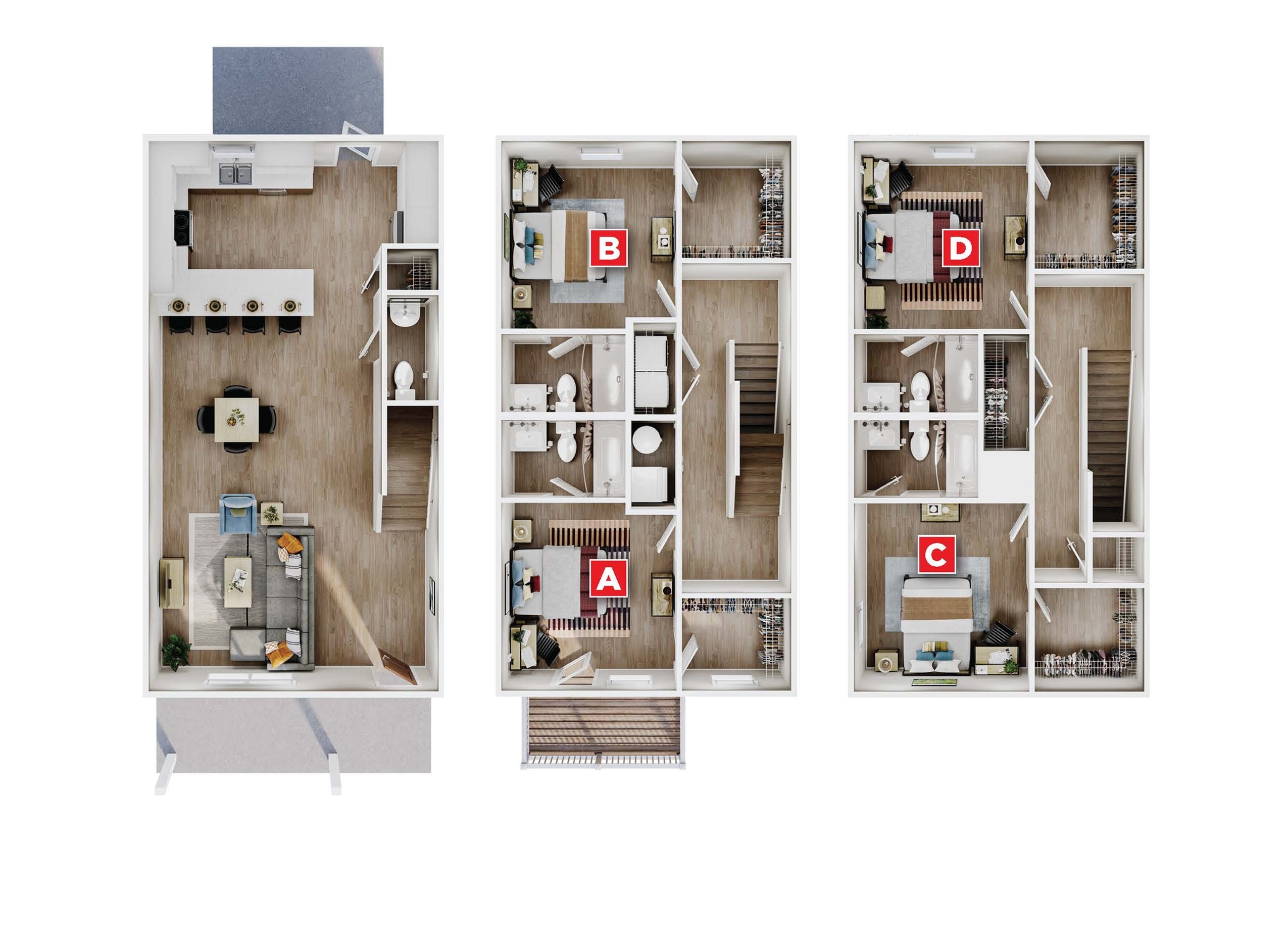 Lumpkin B Floor plan