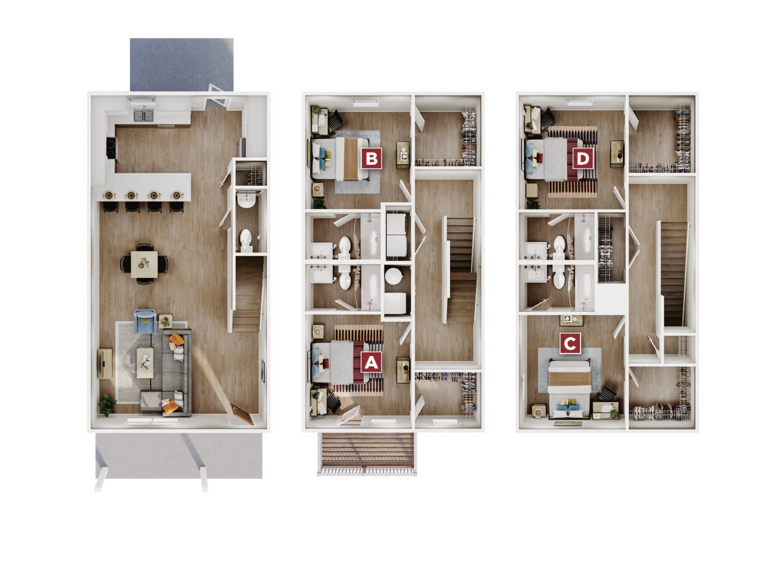 Milledge B Floor plan