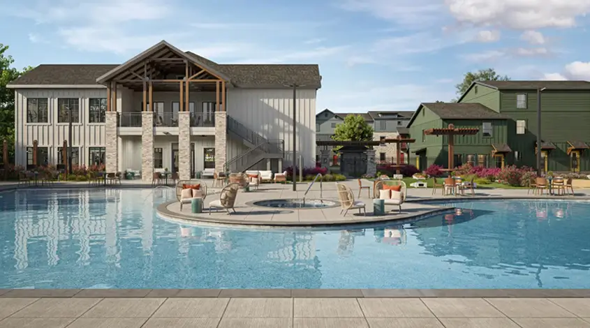 resorst style pool